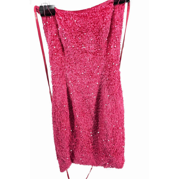 Faeriestyle Sparkly Pink Sequin Knee-Length Dress - Party Like You Mean It!